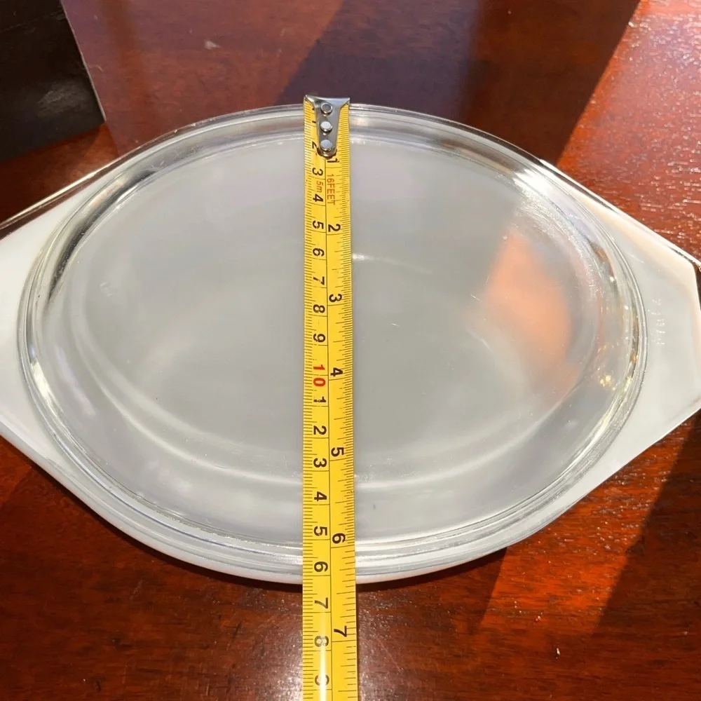 Pyrex Early American 045 Oval Casserole Dish